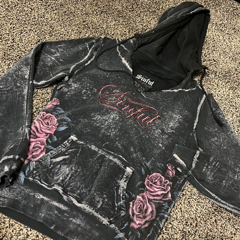Gorgeous Distressed Sinful Sweater